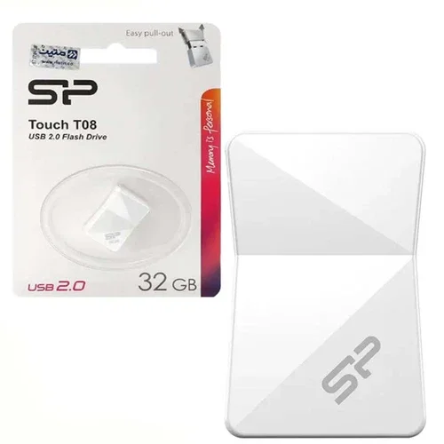 Flash Silicon Power Touch T08 USB 2.0 32GB White