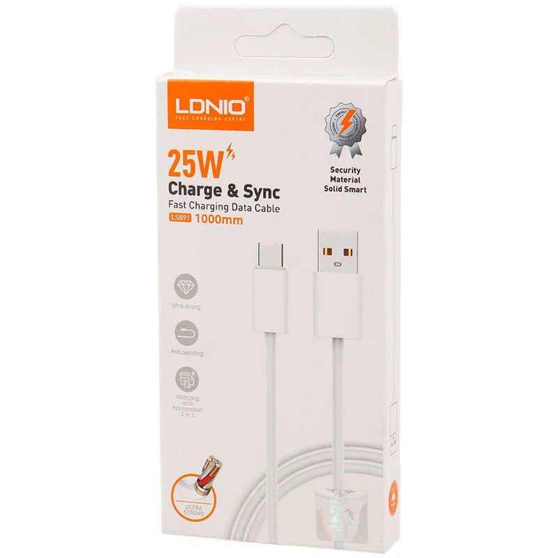 کابل شارژ TYPE-C LDNIO LS891