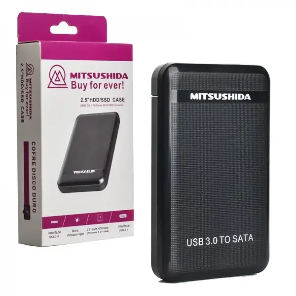 باکس هارد اکسترنال USB3 میتسوشیدا مدل HD219