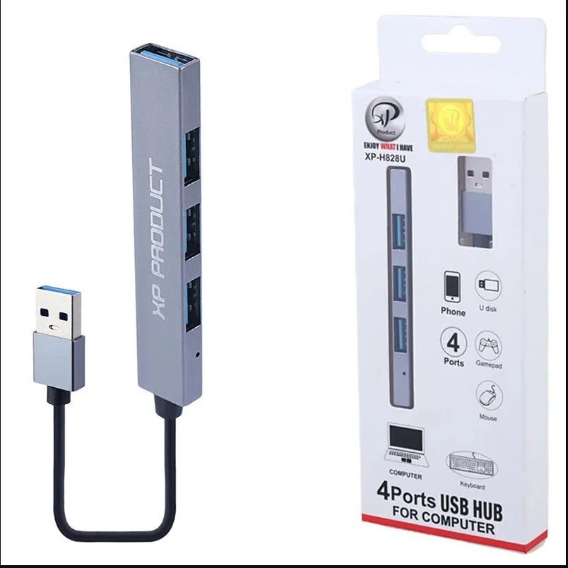 هاب USB 3.0 ایکس‌پی مدل 828