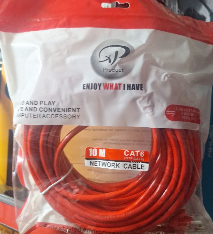 کابل شبکه ایکس‌پی XP مدل CAT6 طول 5 متر